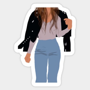 Fashion Girl Sticker